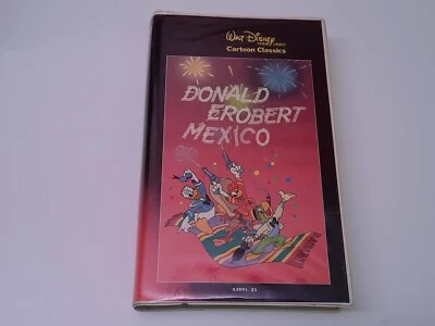 Donald erobert Mexico 1944 VHS German PAL Disney Video Großbox Drei Caballeros - Bild 1 von 4
