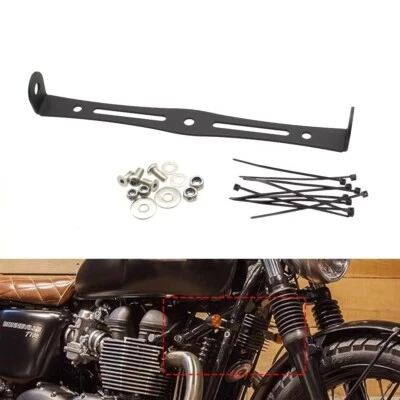 Fit For Triumph Bonneville T120 T100 Bobber Front Turn Signal Downward Bracket — 第 1/4 张图片