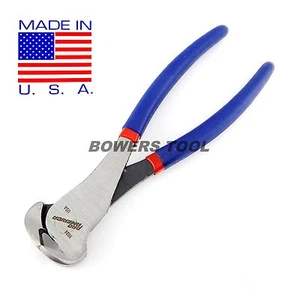 Pro America 7 in. End Nipper Dikes Wire Cutter Pliers MADE IN USA 5024 - Picture 1 of 1