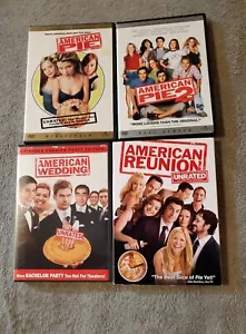 AMERICAN PIE DVD MOVIE LOT (1, 2, Wedding, Reunion) - Picture 1 of 13