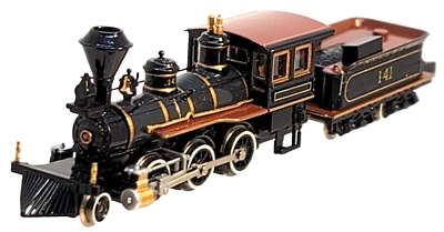 N ATLAS 41601 NYLE&WRR 2-6-0 Mogul #141 & Tender (Tested) rapido couplers #2 - Image 1 of 4