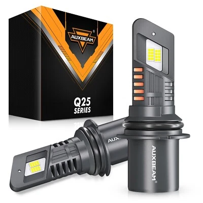 For Chevy Caprice 1993-1996 9004 Auxbeam Canbus LED Headlight High/Low Beam Bulb - Image 1 of 4