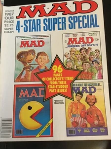 MAD Magazine 4-Star Super Special. Winter, 1987. 96 Pages - Picture 1 of 12