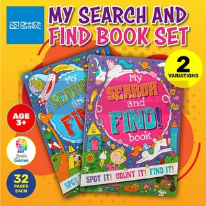 2 pcs Kids My Search And Find Book Fun Creative Learning - Picture 1 of 5