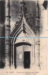 R285495 Niort Portail de la Cathedrale Notre Dame LL 95 Levy Fils 1917 - Picture 1 of 4