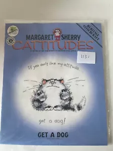 Heritage Cattitudes Kreuzstich-Set "Get A Dog" Margaret Sherry - Bild 1 von 3