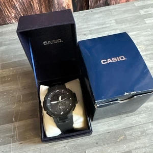 CASIO PRO TREK PRW 7000 Funkgerät Solar Ana Digi schwarz - Bild 1 von 10