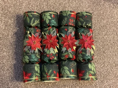 Reusable, Handmade Fabric Christmas Crackers  Set of 4 - Image 1 of 4