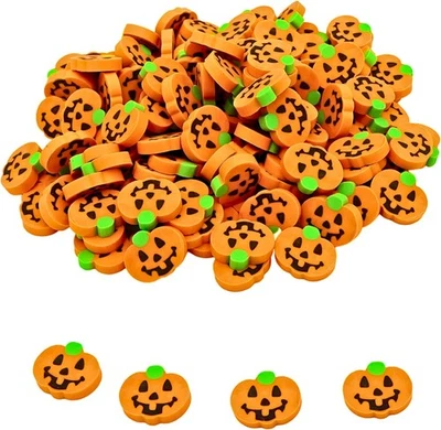 Mini Pumpkin Erasers Bulk 144 pcs - Fall Halloween Erasers for Kids Bulk, for Sc - Image 1 of 4