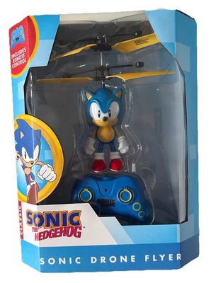Sonic The Hedgehog Sonic Drone Flyer,  Remote Controlled, Hand Sensor NEW In Box - Image 1 of 2