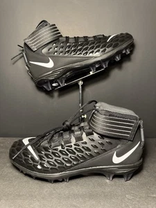 Nike Force Savage Pro 2 Football Cleats Men’s Size 10 Black AH4000-002 - Picture 1 of 6