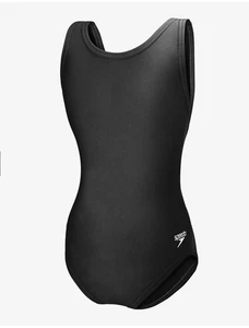 Speedo Youth Powerflex Super Pro Back Solid One Piece Swimsuit Size 10/26 NWT - Picture 1 of 8