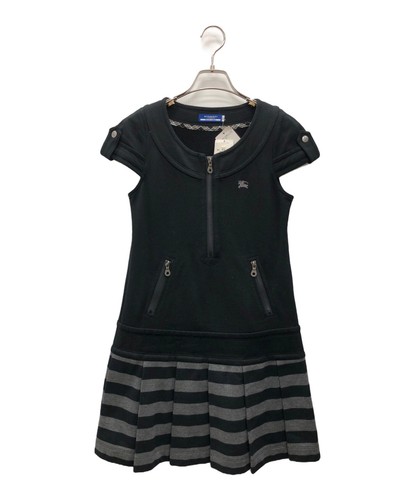 Abito manica corta BURBERRY BLACK LABEL taglia M nero FAF23 664 09 dal Giappone