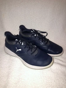 Puma Ignite Malibu 376158-05 Navy/Ice Blue/Puma Wmn Spikeless Golf Shoes US 8.5 - Picture 1 of 13