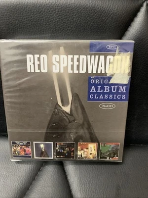 Sealed! REO Speedwagon Original Album Series 5CDs Sealed , Shrink-wrap Wear - Image 1 of 2