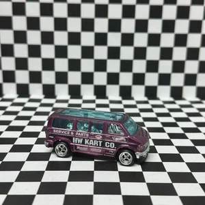 ๐ฅ Hot Wheels 2021 HW Metro Dodge Van Super Treasure Hunt C Case Purple STH Read - Picture 1 of 8
