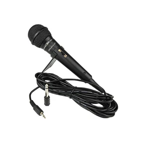 Uni-directional Dynamic Handheld Karaoke Microphone with Plug Adapter and Stand - Picture 1 of 5