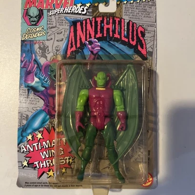 Boneco de ação ToyBiz 1992 Annihilus Marvel Super Heroes Cosmic Defenders 5" novo - Imagem 1 de 2