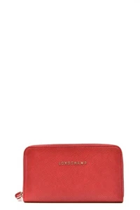 LONGCHAMP Red Wallets 3504 786 379 SL047 - Picture 1 of 6