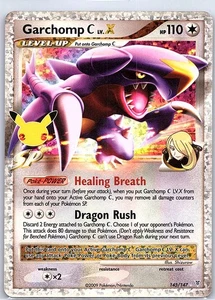 Garchomp C LV.X 145/147 Celebrations: Classic Collection - Pokemon Card - NM - Picture 1 of 2