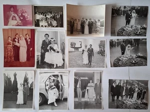Original vtg 12 photographs from the USSR - Soviet weddings, Kyiv, 1970-1980 - Picture 1 of 14