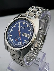 Beautiful Seiko 6139-6012 'Bruce Lee' Chronograph Automatic 1975 - Working Well - Picture 1 of 23
