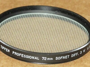 72mm - Difusor de Red Suave Profesional Tiffen Filtro 3W #72n-gno - Imagen 1 de 3