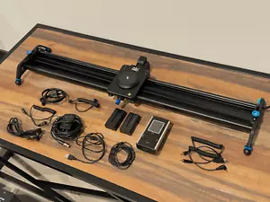 A&J Pro Motorized Camera Slider with travel case and accessories - Picture 1 of 13