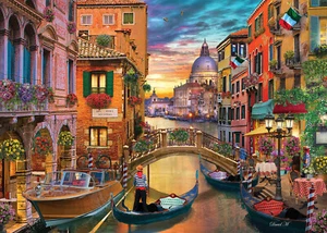Holdson - Travel Abroad - Grand Canal of Venice Puzzle 1000pc - Picture 1 of 2