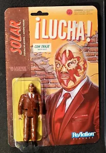 SOLAR LEGENDS OF LUCHA LIBRE MASKED REPUBLIC ACTION FIGURE REACTION SUPER7 - Picture 1 of 3