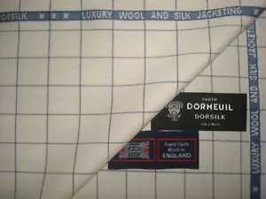 TELA CHAQUETA DORMEUIL 55% LANA ESTAMBRE, 45% SEDA - HECHA EN INGLATERRA - 2,0 m. - Imagen 1 de 12
