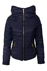 Nuevo Abrigo Chaqueta acolchada acolchada de piel burbuja con capucha de diseñador para mujer y mujer - Imagen 1 de 1
