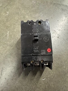 GE TEY350 50 Amp 480/277 VAC 3 Pole Type TEY Bolt on Breaker - TESTED - Picture 1 of 2