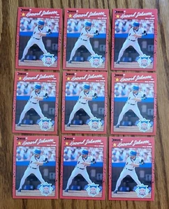 Donruss Howard Johnson All Star #654 1990 lote de 9 - Imagen 1 de 2