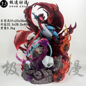 Anime Salamence PVC GK Resin bemalt Modell 36cm LED Sammlung Anhänger Spielzeug Geschenk - Bild 1 von 14