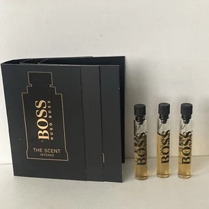 3X Hugo Boss The Scent Intense Eau de Parfum EDP Sample Spray Vial .05 oz/1.5 ml - Picture 1 of 4