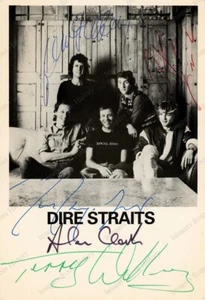 8x10 Print Dire Straits British Rock Band Formed in 1977 by Mark Knopfler #DSR - Picture 1 of 1
