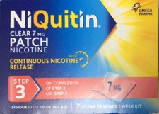 NiQuitin Clear 7 mg 7 Patches - Step 3