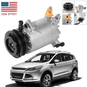AC A/C Compressor w/Clutch CO29123C For Ford Escape 13-16 Lincoln MKC 2015-2016 - Picture 1 of 12