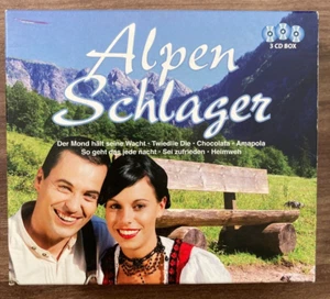 Alpen Schlager (3xCD Box Set) - Various Artists - Near Mint Condition - Foto 1 di 6