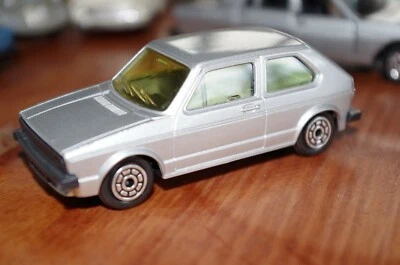 NOREV JET CAR FRANCE 1/43em: VOLKSWAGEN GOLF n° 878 GRIS ARGENT COMME NEUF - Photo 1/3