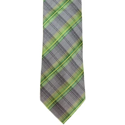 Camisa Geoffrey Beene Para Hombre Poliéster/Seda Solución Corbata Cuello Aguacate 3" x 57" Foto 1 de 2