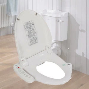 Sedile bidet smart doccia wc bidet rialzo sedile wc elettrico sedile riscaldato - Foto 1 di 14