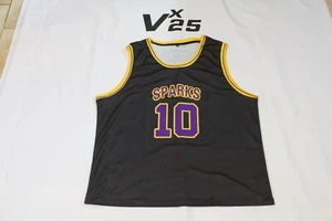 NUEVO Jersey negro para hombre LA Sparks Kelsey Plum #10 talla mediana - Imagen 1 de 5