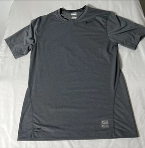 Nike PRO DRY-FIT Tee Shirt Grey Size S - Picture 1 of 8