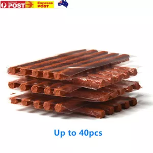 Upto 40pcs Tyre Repair Plugs Car Tire Puncture Recovery Tubeless Seal Strip Plug - Picture 1 of 3