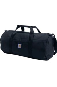 Carhartt- 40LCanvas Lightweight Duffel with pouch NEW BLACK CB0333