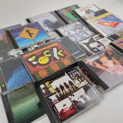 x20 CDs Rock Genre Music Assorted Lot Alternative / Classic / Rock etc... Foto 1 de 4