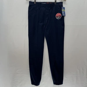 Dickies Joggers 18 Slim Young Mens Flex Active Stretch Waist Navy Pant NEW - Picture 1 of 13
