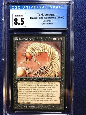 MTG Legends Takklemaggot CGC 8.5 NM/Mint+ 1994 release - Image 1 of 2